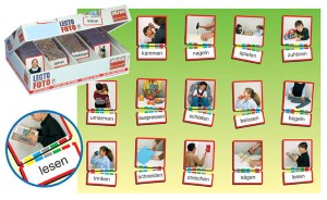 Niemieckie czasowniki - zdjęcia z podpisami 