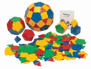 Polydron - zestaw startowy - 3 figury / 164 elem.