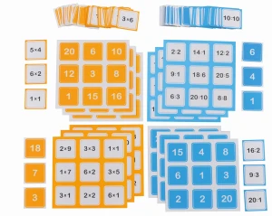 BINGO - mnożenie i dzielenie do 20