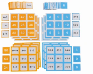 BINGO - mnożenie i dzielenie do 100