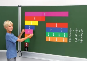 Ułamkowe listwy - magnetyczne - szerokie 9 cm