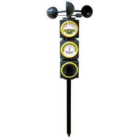 Stacja pogody - termometr, anemometr, deszczomierz