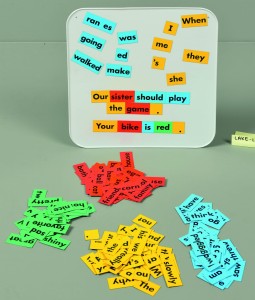 Magnetyczne angielskie części mowy