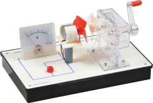 Model elektrowni wiatrowej-ręczny