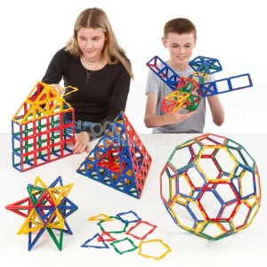 Polydron Frame - zestaw klasowy - 8 figur / 460 elem.