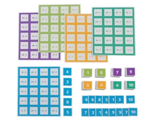 Cambio - kolorowa tabliczka dzielenia