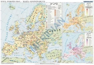 Unia Europejska - mapa gospodarcza