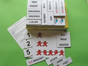 Zestaw Ile? - końcówki rzeczowników 