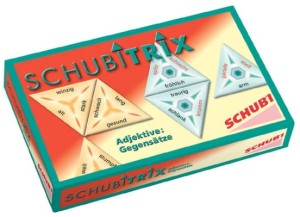 Układanka Schubitrix - Adjektive: Gegensatze