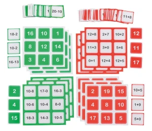 BINGO - dodawanie i odejmowanie do 20