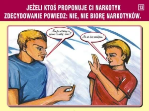 Narkotykom mówię NIE - zestaw plansz