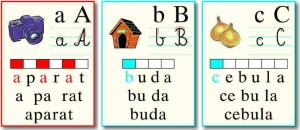 Zestaw literowo-obrazkowy - komplet