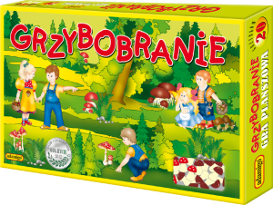 Grzybobranie -gra planszowa