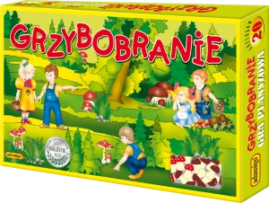 Grzybobranie -gra planszowa