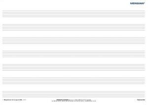 Tablica pięciolinia 