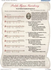 Hymn Polski - słowa, nuty, definicje, noty biograficzne o autorach 